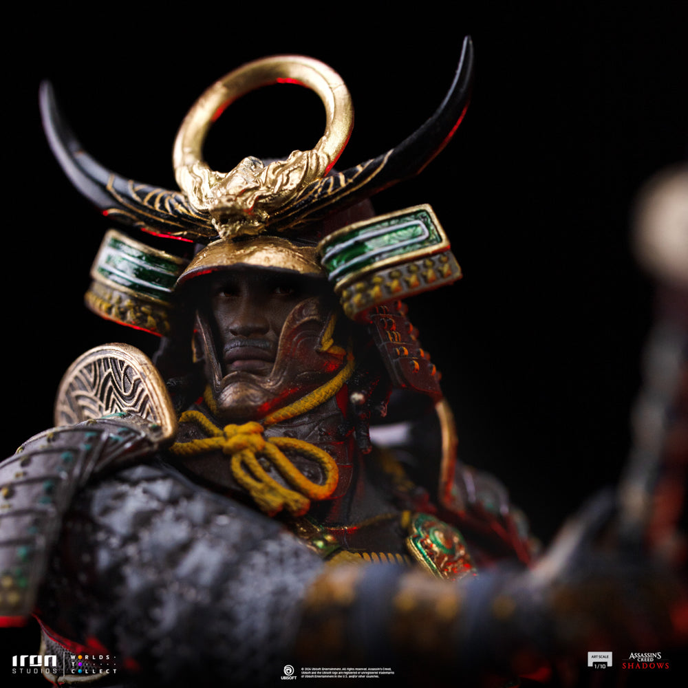 Estátua Yasuke - Assassin's Creed Shadows - Art Scale 1/10 - Iron Studios