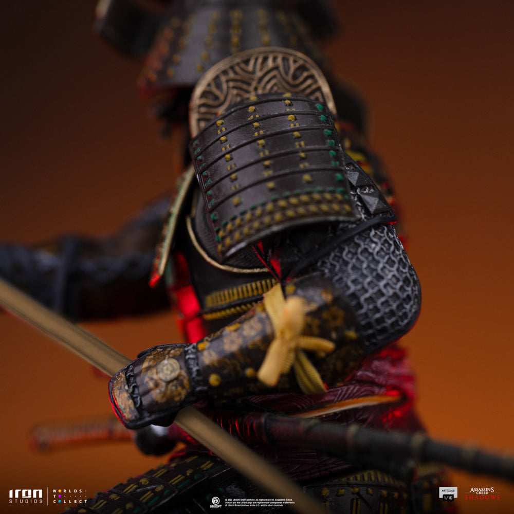 Estátua Yasuke - Assassin's Creed Shadows - Art Scale 1/10 - Iron Studios