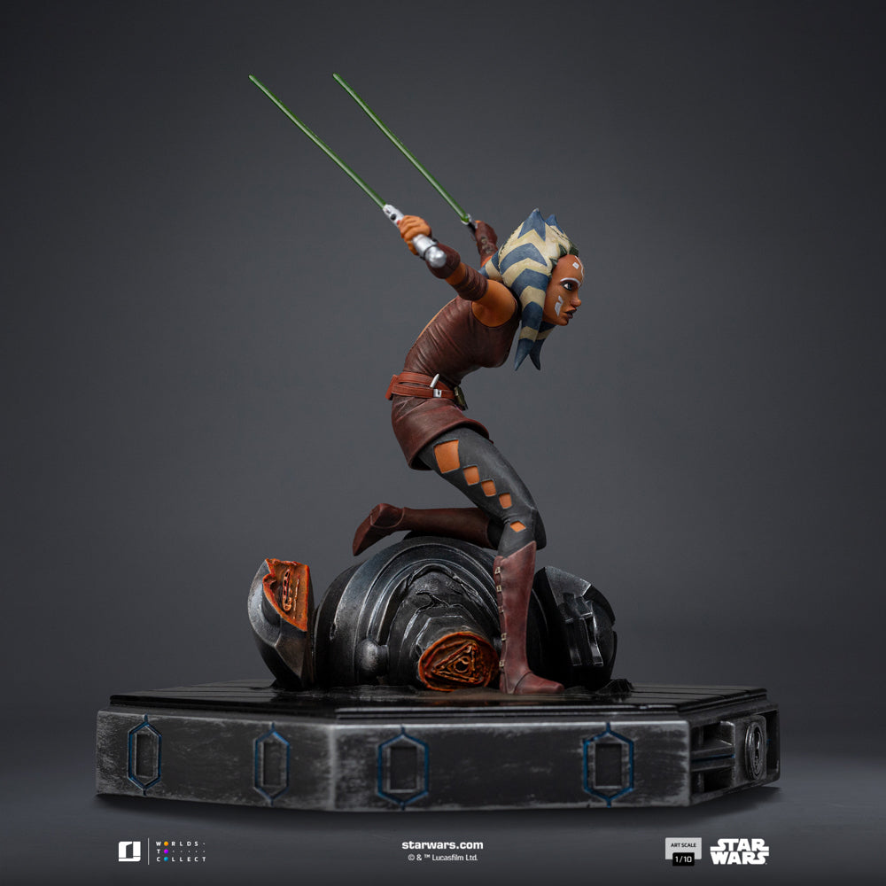 Estátua Ahsoka Tano - Star Wars: Clone Wars - Art Scale 1/10 - Iron Studios