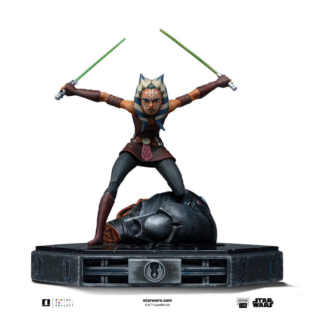 Estátua Ahsoka Tano - Star Wars: Clone Wars - Art Scale 1/10 - Iron Studios