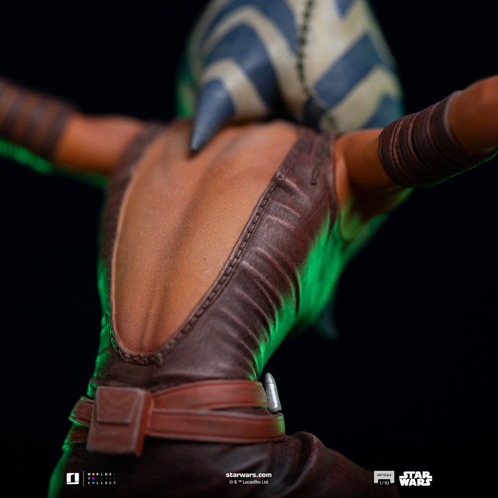 Estátua Ahsoka Tano - Star Wars: Clone Wars - Art Scale 1/10 - Iron Studios