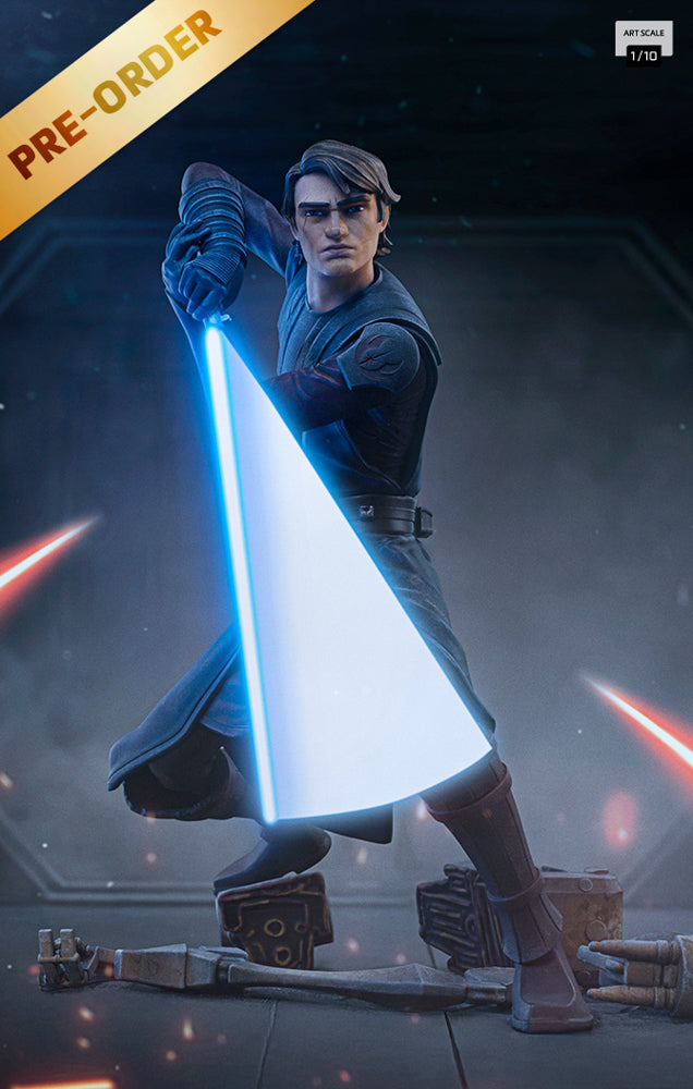 Voucher Pré Venda - Estátua Anakin Skywalker - Star Wars: Clone Wars - Art Scale 1/10 - Iron Studios