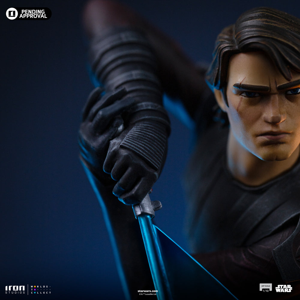 Voucher Pré Venda - Estátua Anakin Skywalker - Star Wars: Clone Wars - Art Scale 1/10 - Iron Studios