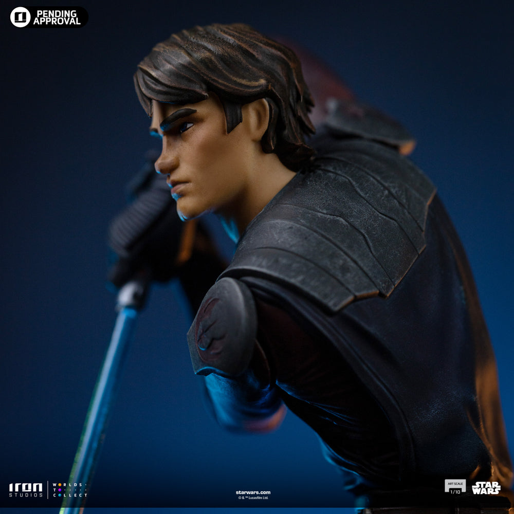 Voucher Pré Venda - Estátua Anakin Skywalker - Star Wars: Clone Wars - Art Scale 1/10 - Iron Studios