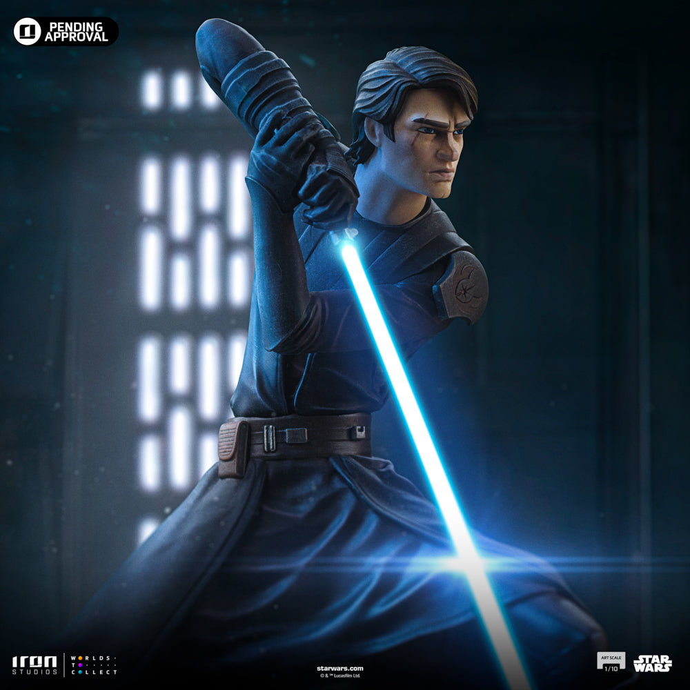 Voucher Pré Venda - Estátua Anakin Skywalker - Star Wars: Clone Wars - Art Scale 1/10 - Iron Studios