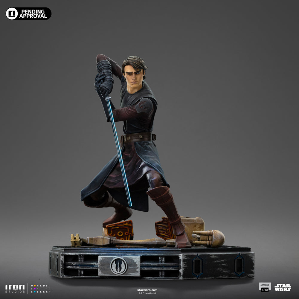 Voucher Pré Venda - Estátua Anakin Skywalker - Star Wars: Clone Wars - Art Scale 1/10 - Iron Studios