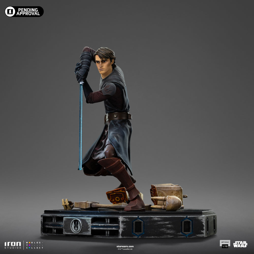 Voucher Pré Venda - Estátua Anakin Skywalker - Star Wars: Clone Wars - Art Scale 1/10 - Iron Studios