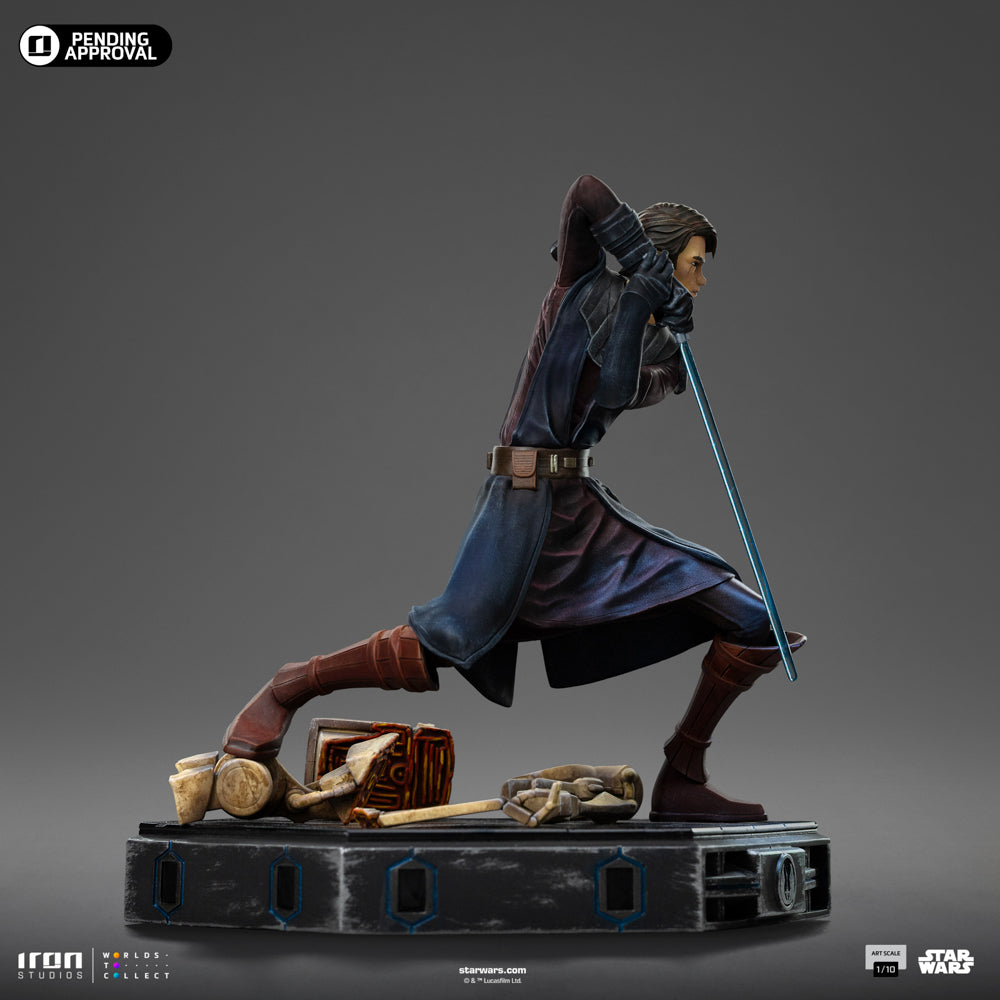 Voucher Pré Venda - Estátua Anakin Skywalker - Star Wars: Clone Wars - Art Scale 1/10 - Iron Studios