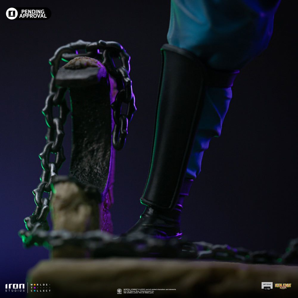 Estátua Kung Lao - Mortal Kombat - Art Scale 1/10 - Iron Studios