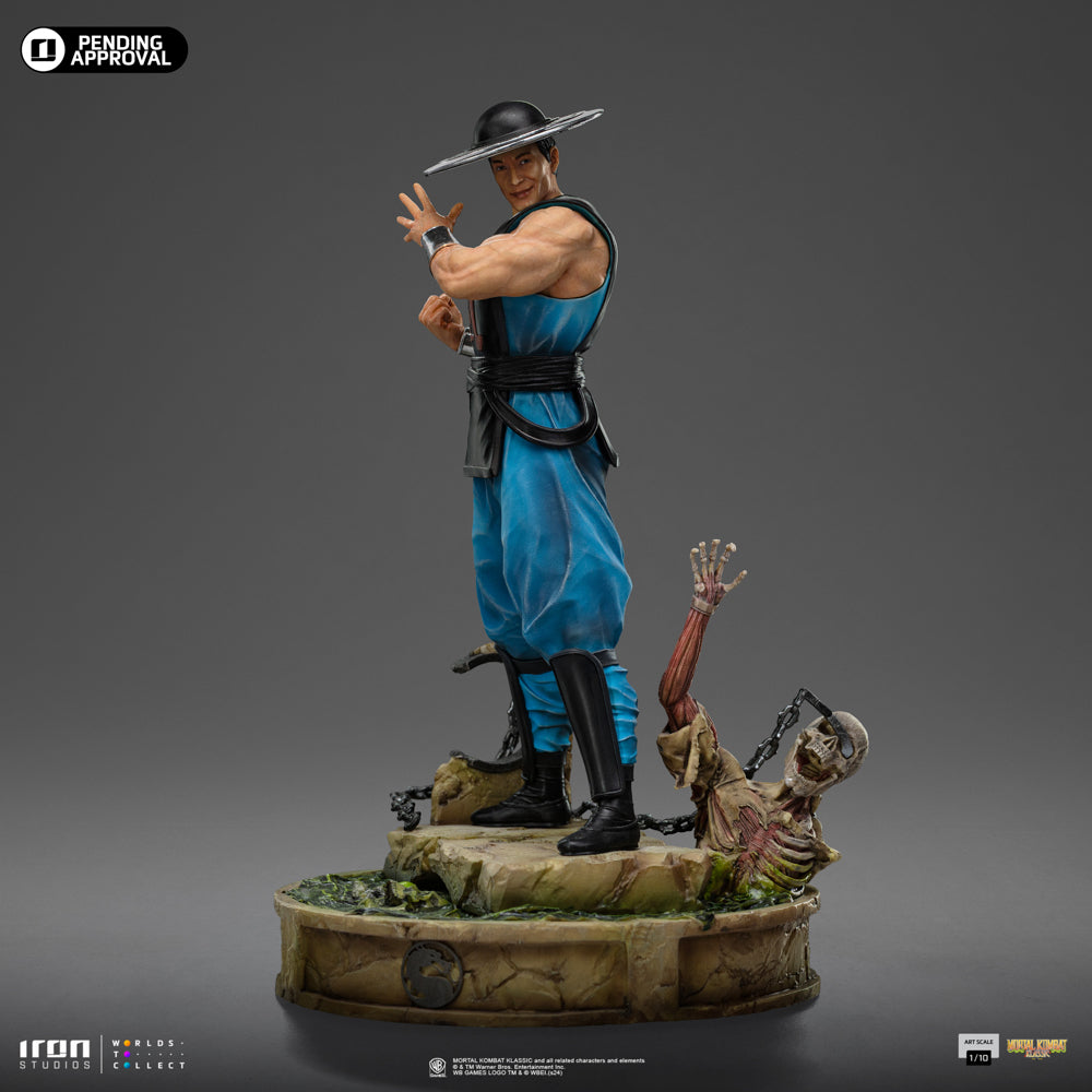 Estátua Kung Lao - Mortal Kombat - Art Scale 1/10 - Iron Studios