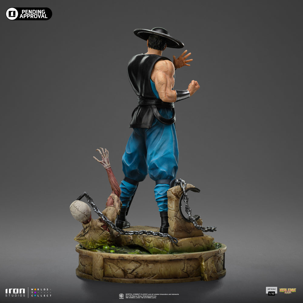 Estátua Kung Lao - Mortal Kombat - Art Scale 1/10 - Iron Studios