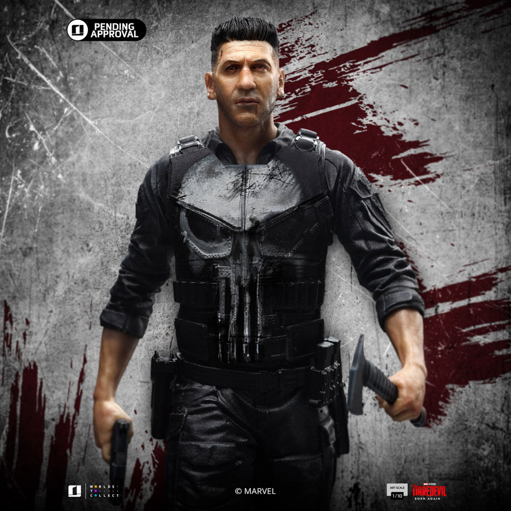 Estátua Punisher - Daredevil: Born Again - Art Scale 1/10 - Iron Studios
