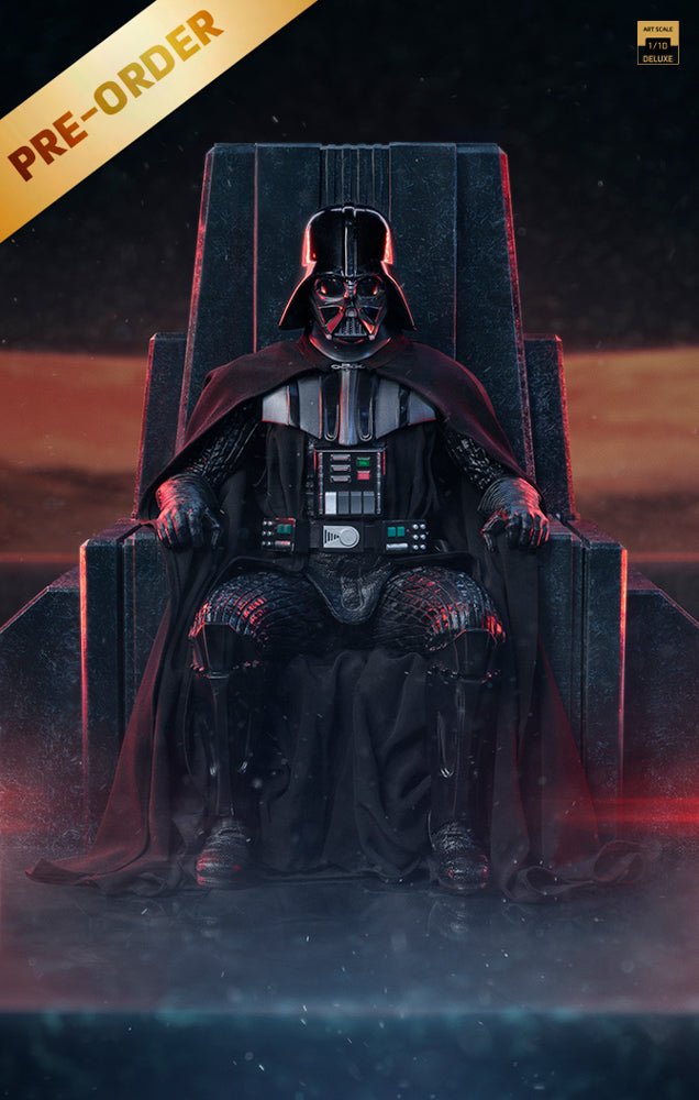 Voucher Pré Venda - Estátua  Darth Vader no Trono 1/10 - Star Wars - Art Scale 1/10 - Iron Studios