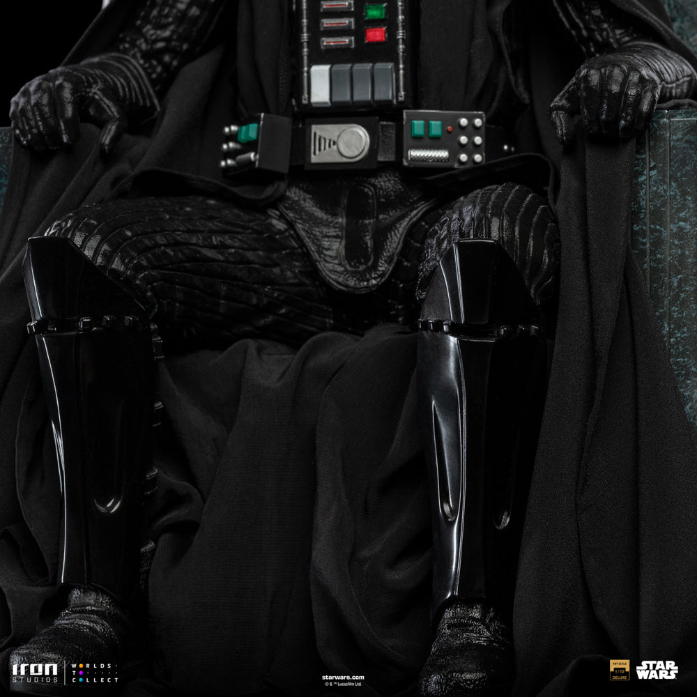 Voucher Pré Venda - Estátua  Darth Vader no Trono 1/10 - Star Wars - Art Scale 1/10 - Iron Studios