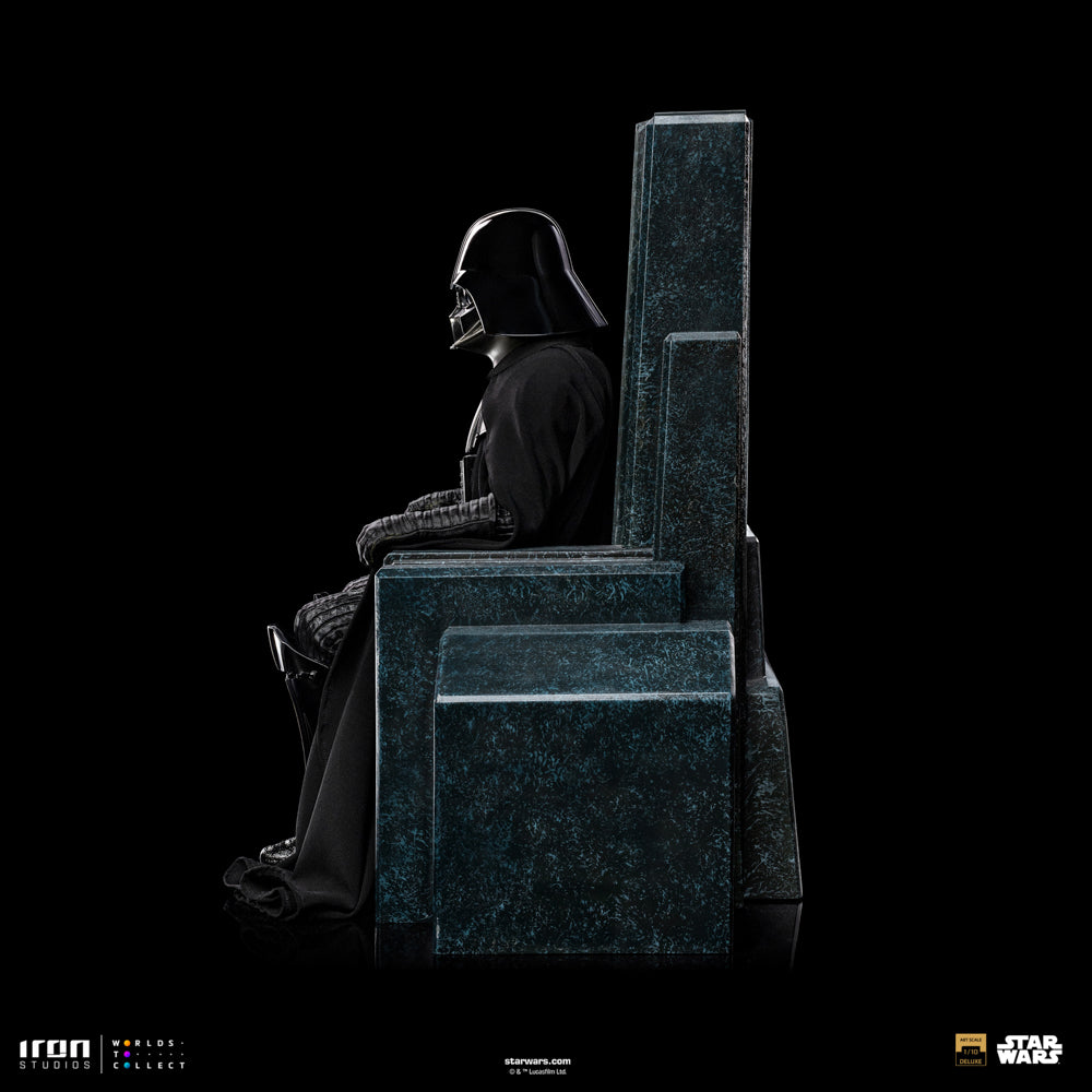 Voucher Pré Venda - Estátua  Darth Vader no Trono 1/10 - Star Wars - Art Scale 1/10 - Iron Studios