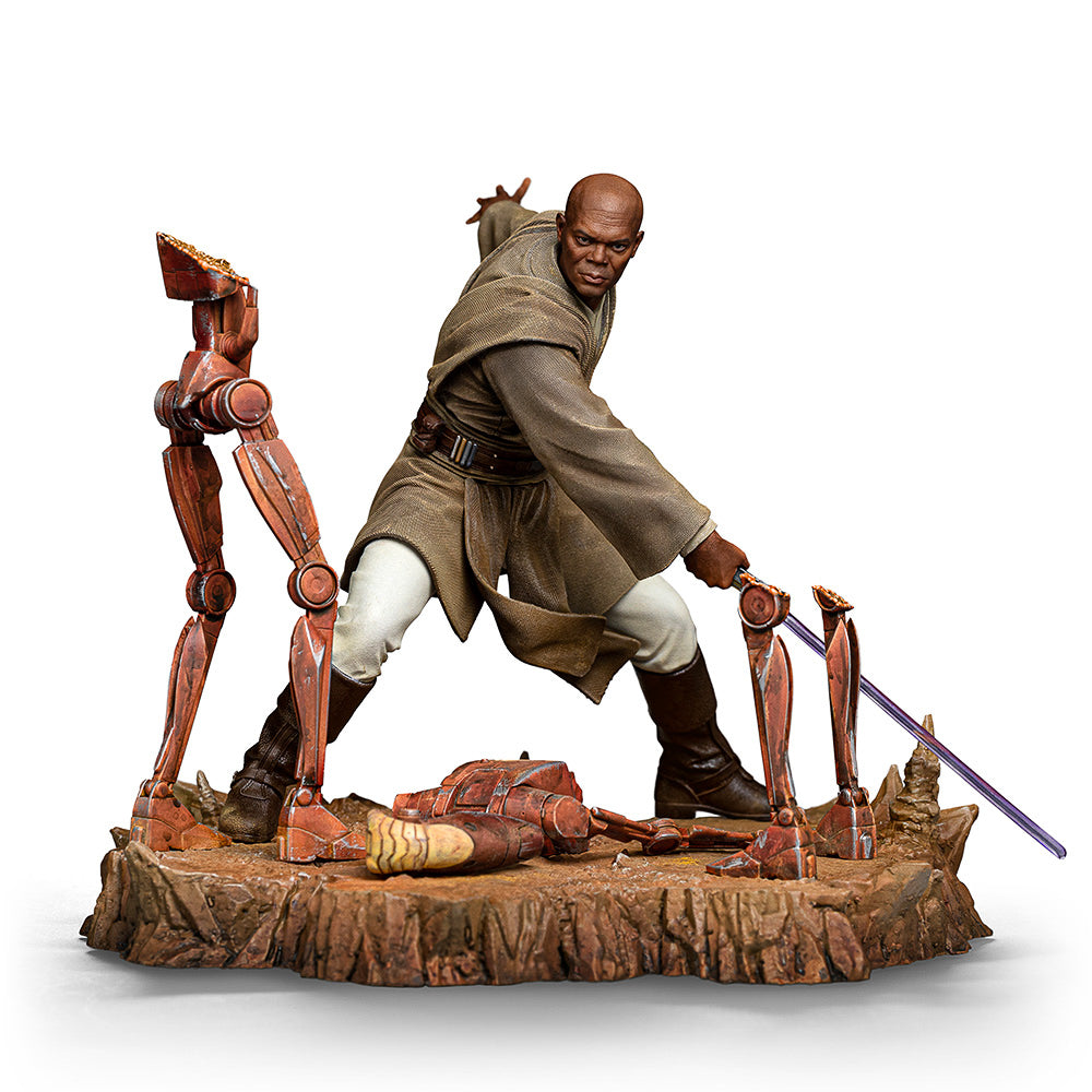 Estátua Mace Windu 1/10 - Star Wars - Art Scale 1/10 - Iron Studios