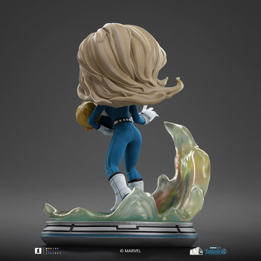 Voucher Pré Venda - Estátua  Invisible Woman - Quarteto Fantástico - MiniCo- Iron Studios