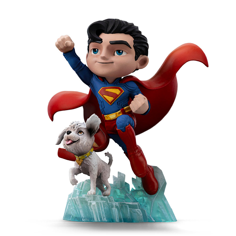 Voucher Pré Venda - Estátua  Superman and Krypto - Superman Legacy Movie - MiniCo- Iron Studios
