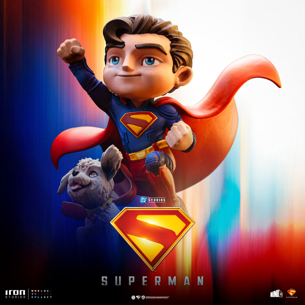 Voucher Pré Venda - Estátua  Superman and Krypto - Superman Legacy Movie - MiniCo- Iron Studios
