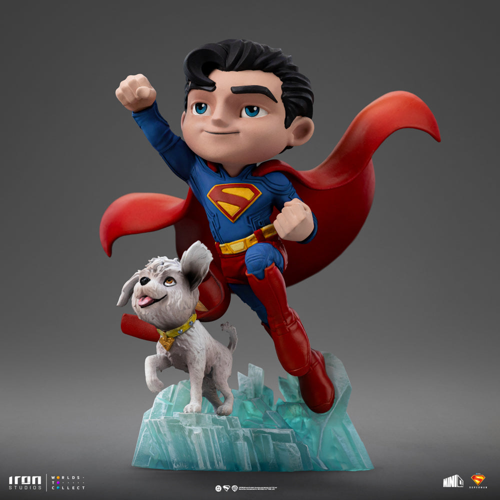 Voucher Pré Venda - Estátua  Superman and Krypto - Superman Legacy Movie - MiniCo- Iron Studios
