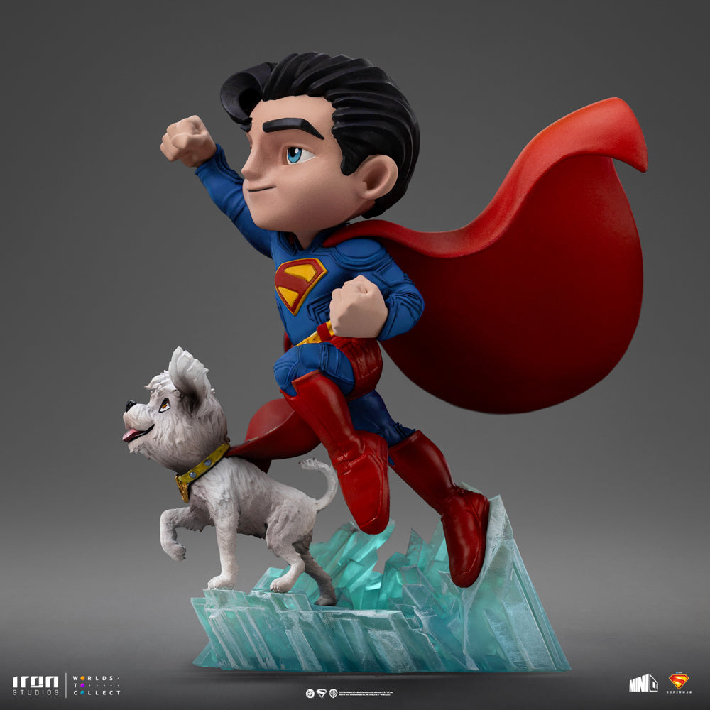 Voucher Pré Venda - Estátua  Superman and Krypto - Superman Legacy Movie - MiniCo- Iron Studios