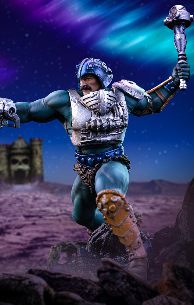 Estátua Serpent Claw Man-at-Arms - Masters of the Universe - Art Scale 1/10 - Iron Studios