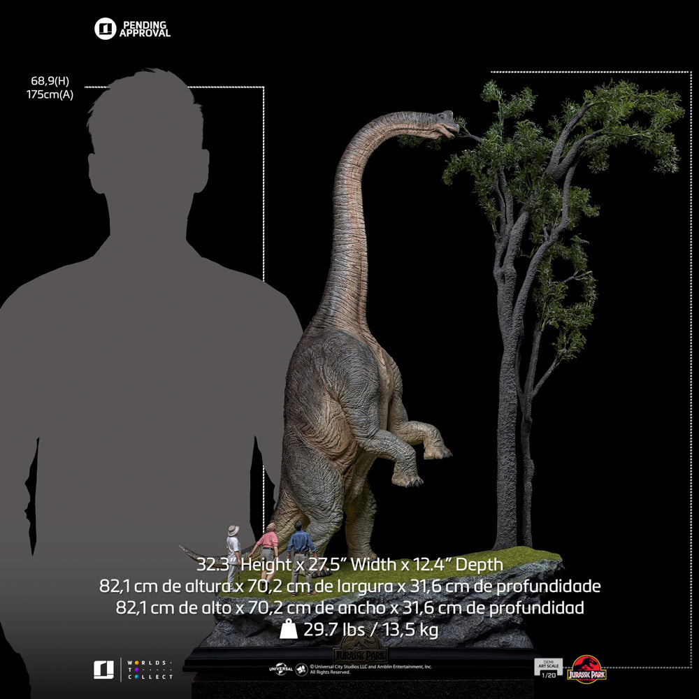 Estátua Welcome to Jurassic Park 