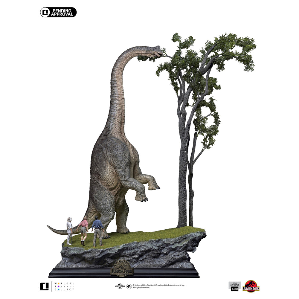 Estátua Welcome to Jurassic Park 