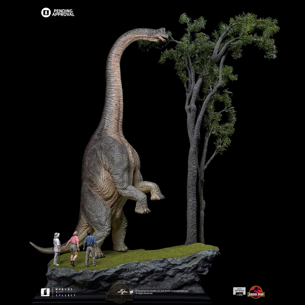 Estátua Welcome to Jurassic Park 