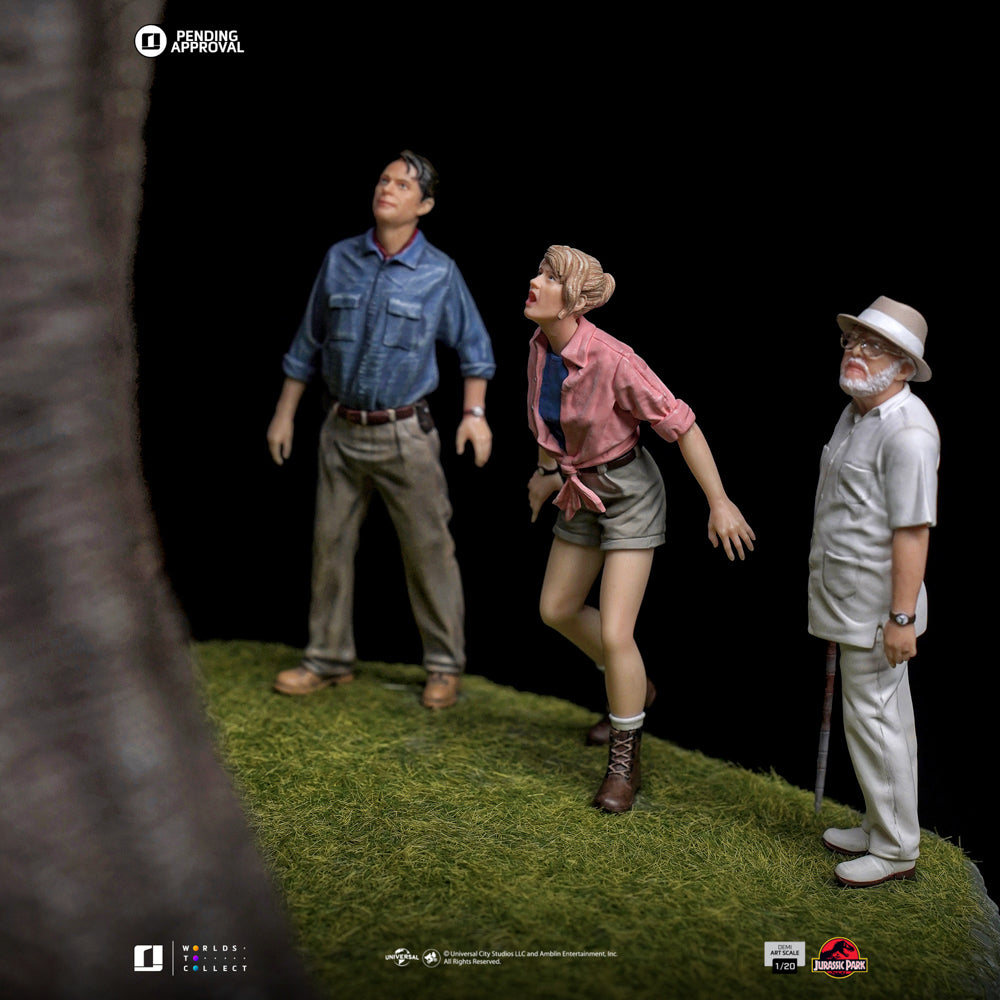 Estátua Welcome to Jurassic Park 