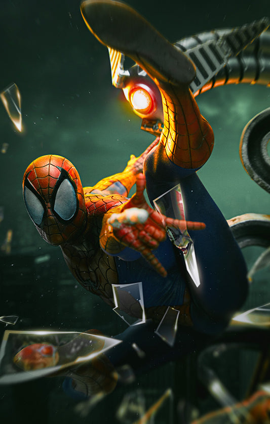 Estátua Spider-Man (10Th Anniversary) - Marvel Comics - Art Scale 1/10 - Iron Studios