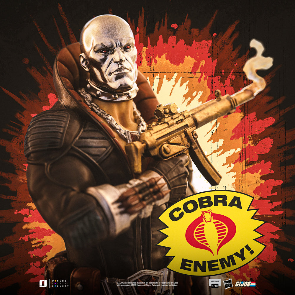 Estátua Destro - G.I Joe - Art Scale 1/10 - Iron Studios