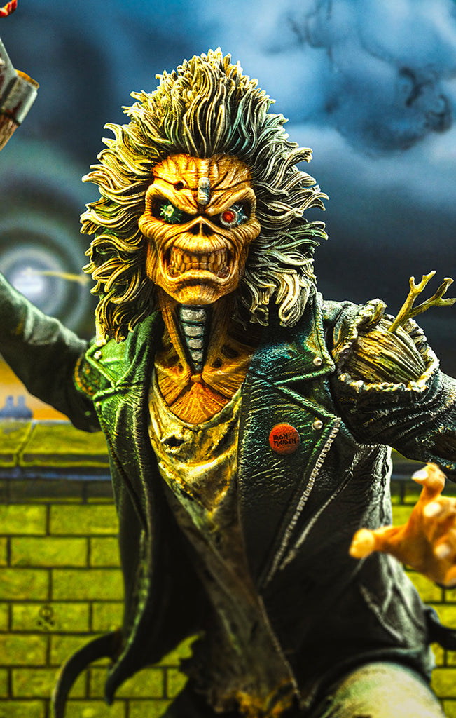 Estátua Eddie 50th Year Anniversary - Iron Maiden - Art Scale 1/10 - Iron Studios