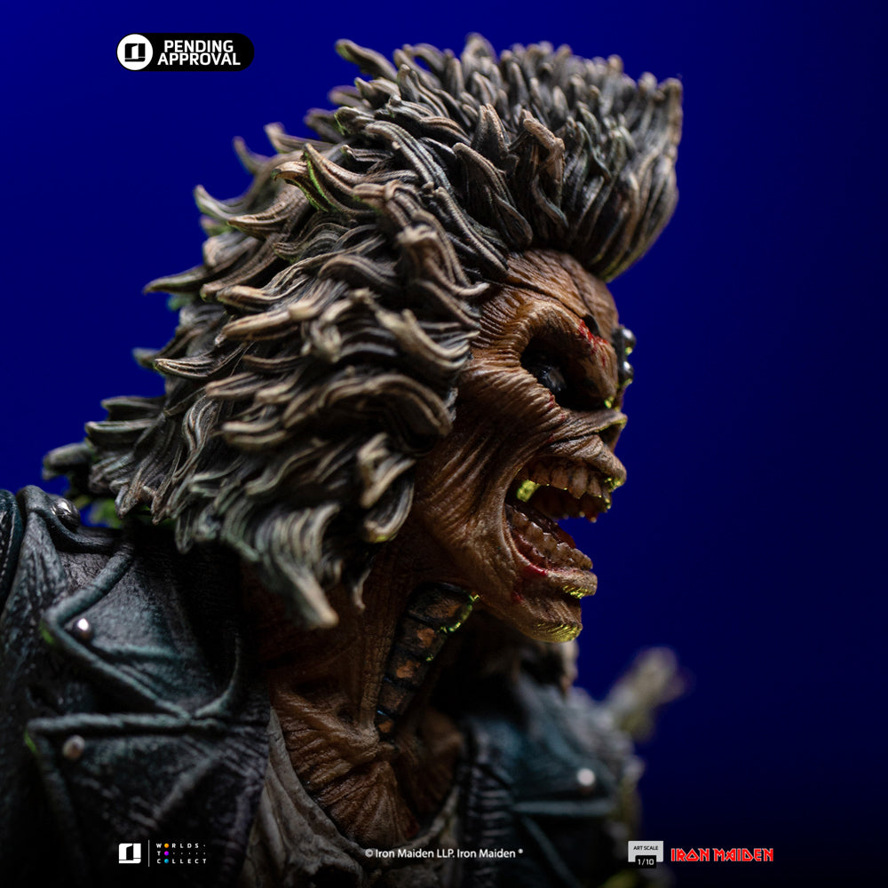 Estátua Eddie 50th Year Anniversary - Iron Maiden - Art Scale 1/10 - Iron Studios