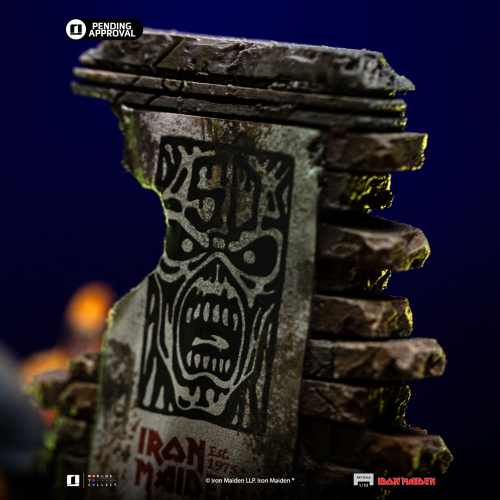 Estátua Eddie 50th Year Anniversary - Iron Maiden - Art Scale 1/10 - Iron Studios