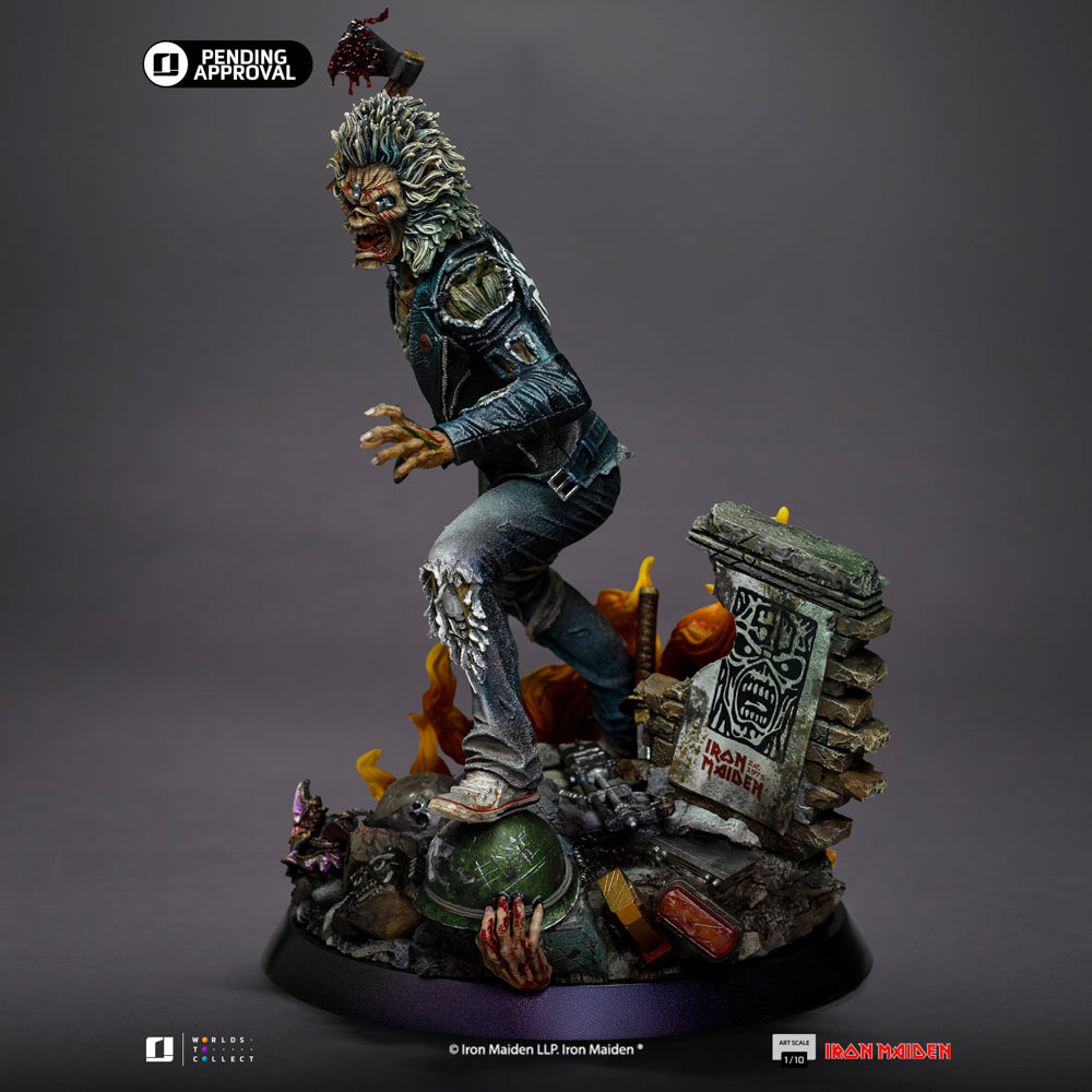 Estátua Eddie 50th Year Anniversary - Iron Maiden - Art Scale 1/10 - Iron Studios