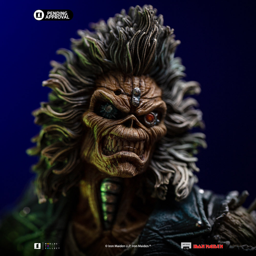 Estátua Eddie 50th Year Anniversary - Iron Maiden - Art Scale 1/10 - Iron Studios
