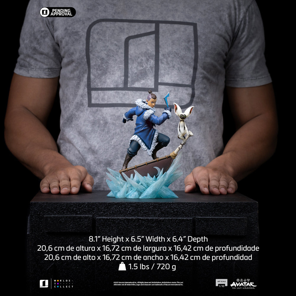Estátua Sokka - Avatar: The Last Airbender - Art Scale 1/10 - Iron Studios