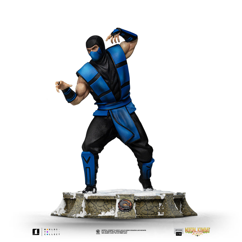 Estátua Sub-Zero (Ninja Collection) - Mortal Kombat - Art Scale 1/10 - Iron Studios