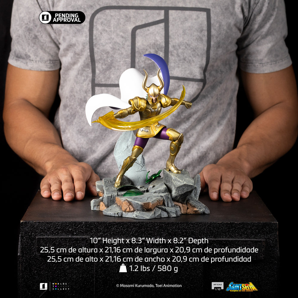 Estátua Capricorn Shura - Saint Seiya - Art Scale 1/10 - Iron Studios