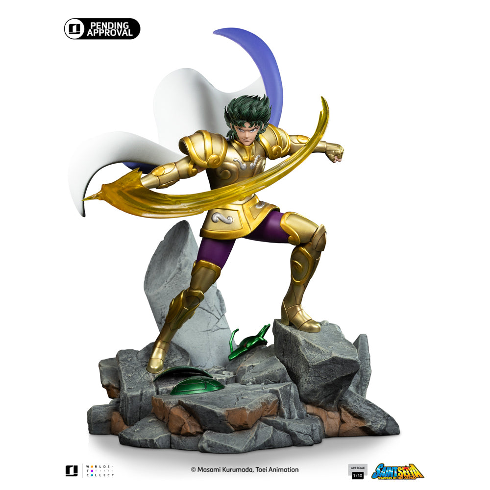 Estátua Capricorn Shura - Saint Seiya - Art Scale 1/10 - Iron Studios