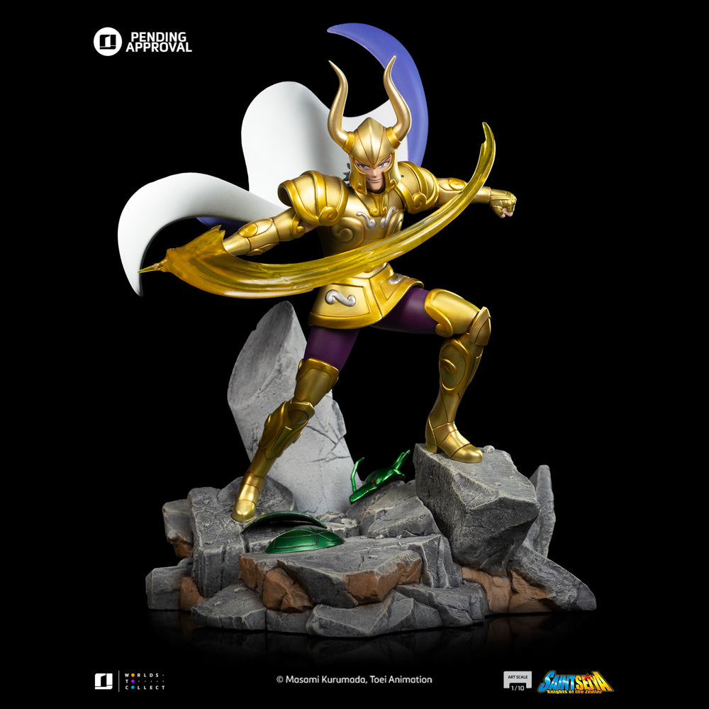 Estátua Capricorn Shura - Saint Seiya - Art Scale 1/10 - Iron Studios