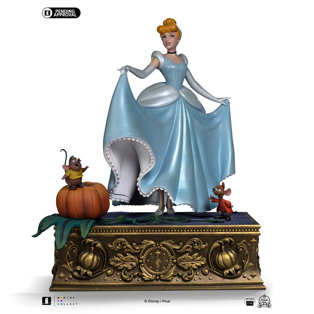 Estátua Cinderella - Disney Classics - Art Scale 1/10 - Iron Studios
