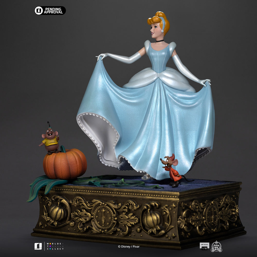 Estátua Cinderella - Disney Classics - Art Scale 1/10 - Iron Studios