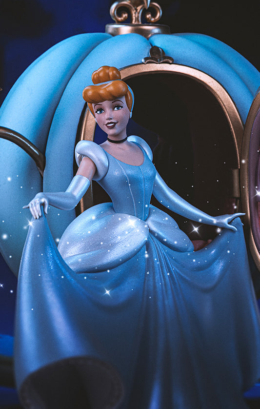 Voucher Pré Venda - Estátua Cinderella Deluxe - Disney Classics - Art Scale 1/10 - Iron Studios