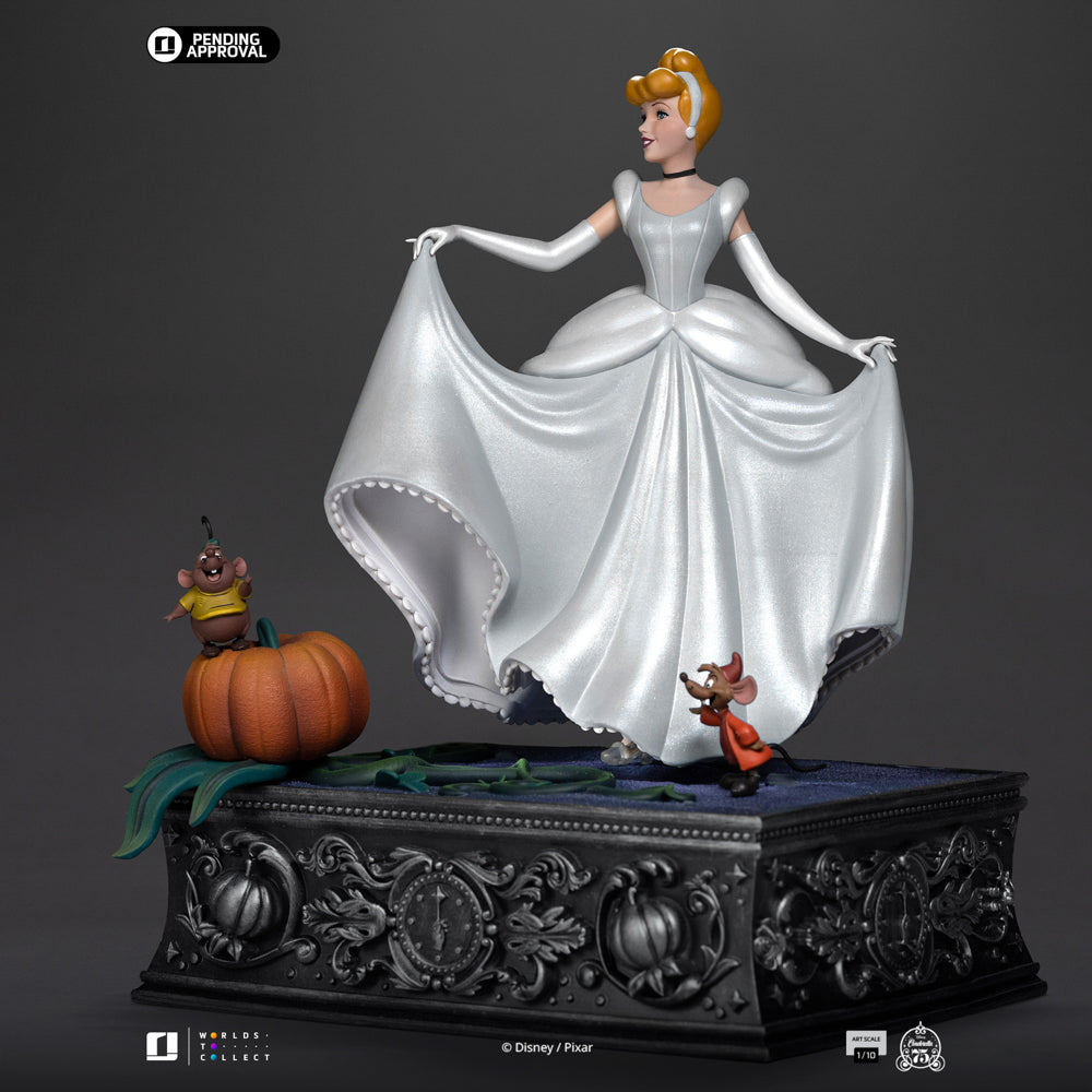 Estátua Cinderella 75th Anniversary - Disney Classics - Art Scale 1/10 - Iron Studios