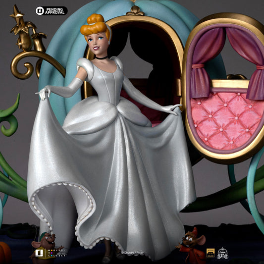 Voucher Pré Venda - Estátua Cinderella 75th Anniversary Deluxe - Disney Classics - Deluxe Art Scale 1/10 - Iron Studios