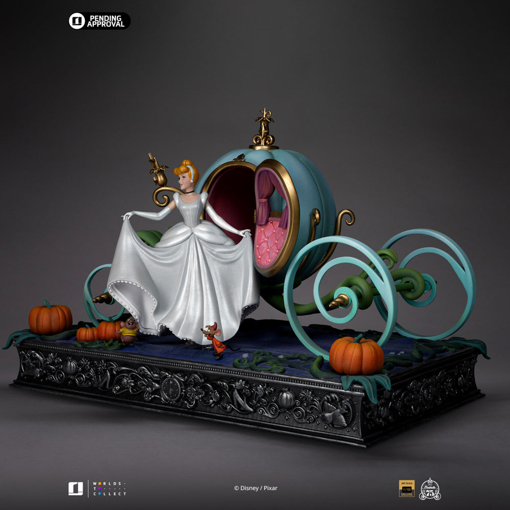 Voucher Pré Venda - Estátua Cinderella 75th Anniversary Deluxe - Disney Classics - Deluxe Art Scale 1/10 - Iron Studios