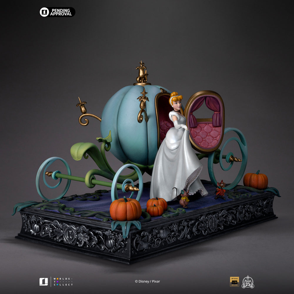 Estátua Cinderella 75th Anniversary Deluxe - Disney Classics - Deluxe Art Scale 1/10 - Iron Studios
