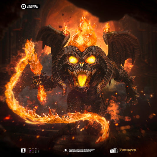 Voucher Pré Venda - Estátua Balrog - Lord of the Rings - MiniCo - Iron Studios